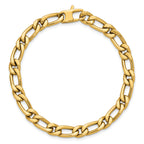 14K Polished Fancy Link Bracelet