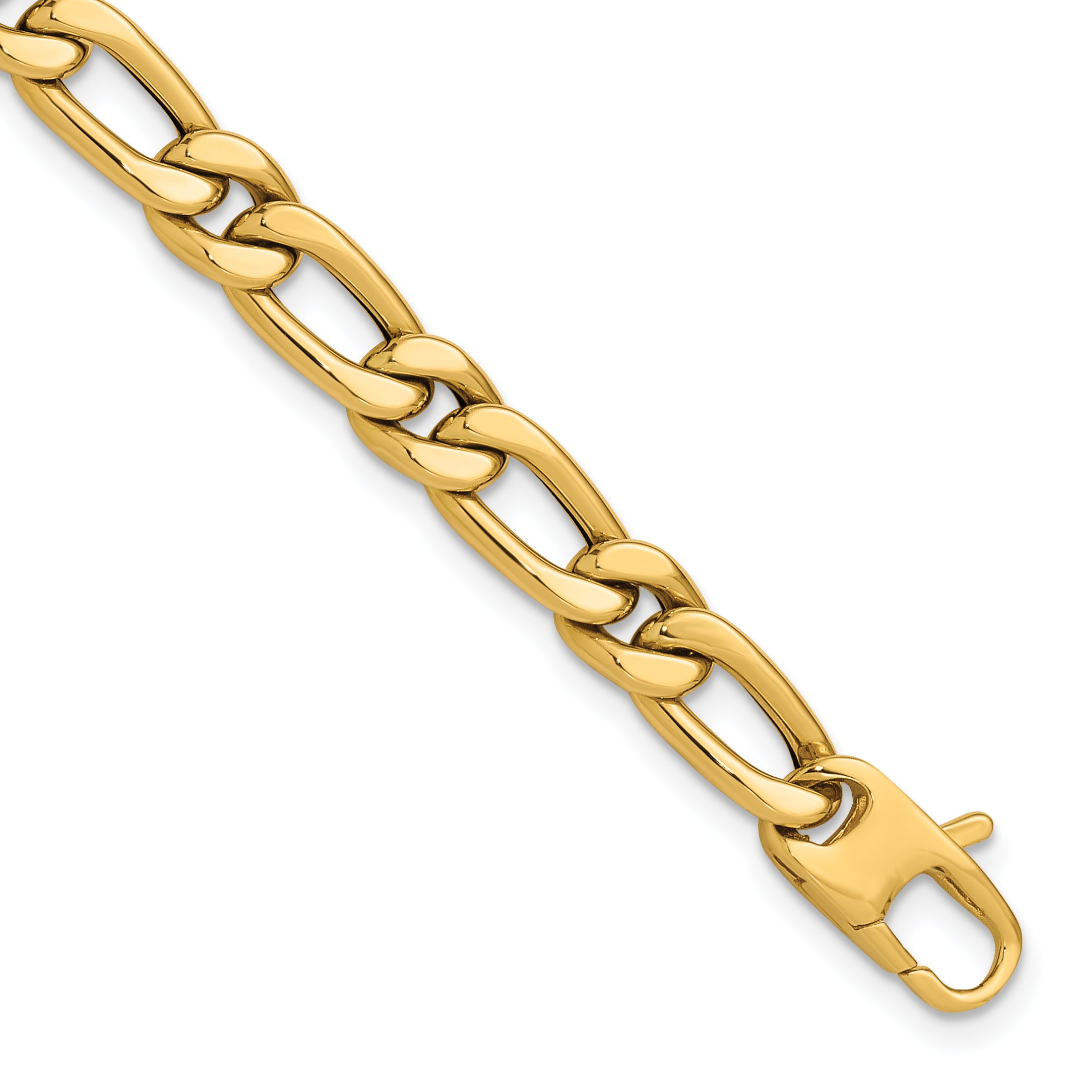 14K Polished Fancy Link Bracelet Main image