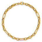14K Polished Fancy Link Bracelet