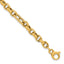 14K Polished Fancy Link Bracelet