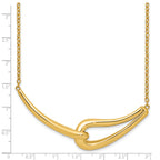 14K Polished Fancy Necklace