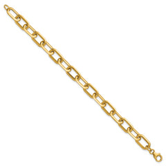 14K Polished Fancy Link Bracelet