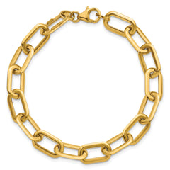 14K Polished Fancy Link Bracelet