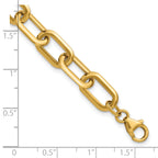 14K Polished Fancy Link Bracelet