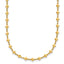 14K Polished Geometric Fancy with 2 in ext. Necklace
