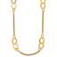14K Yellow Gold Cable Chain Necklace, 18 in