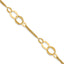 14K Yellow Gold Polished Bracelet, 7.5 in