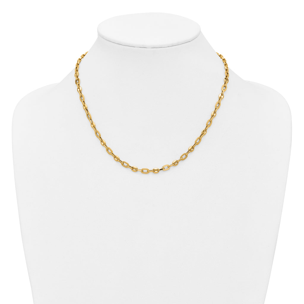 14K Yellow Gold Polished Necklace
