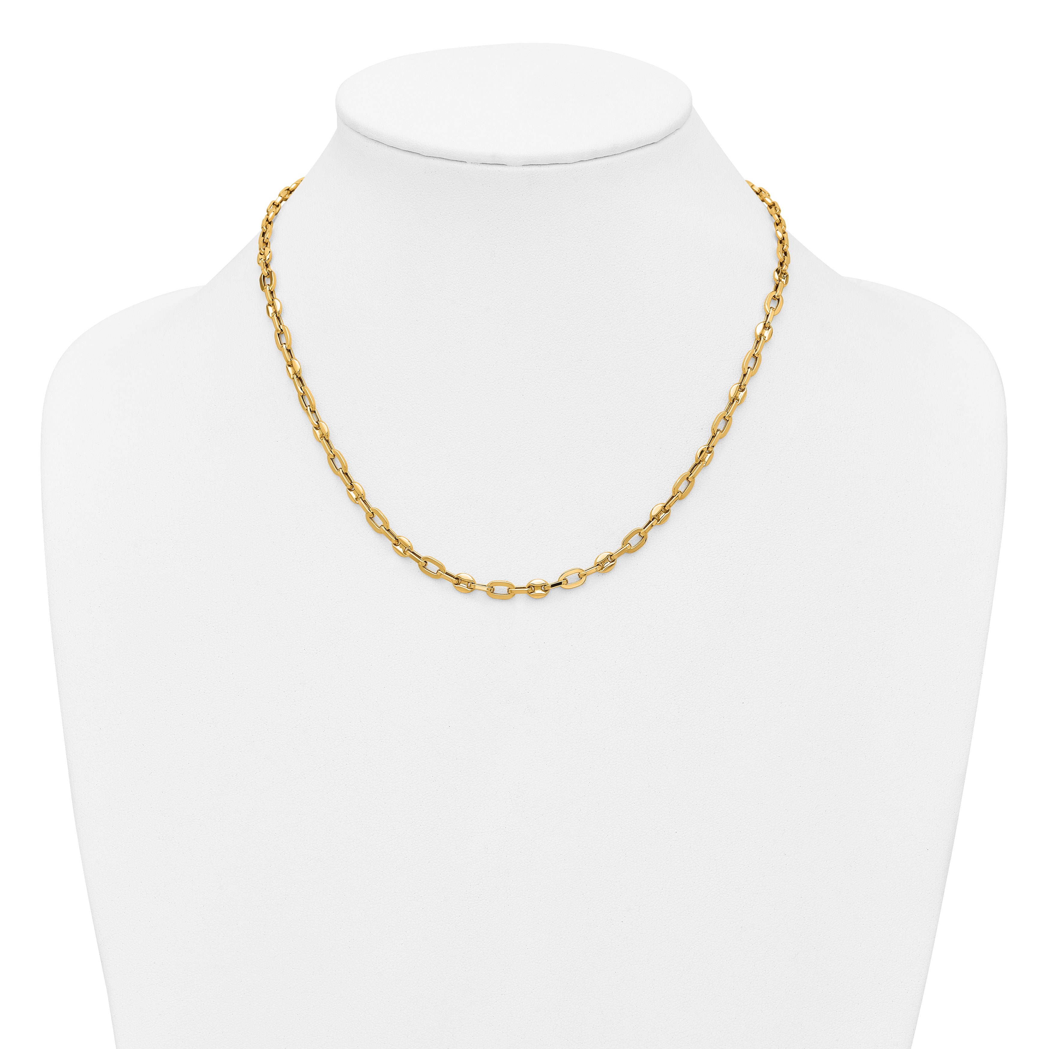 14K Yellow Gold Polished Necklace