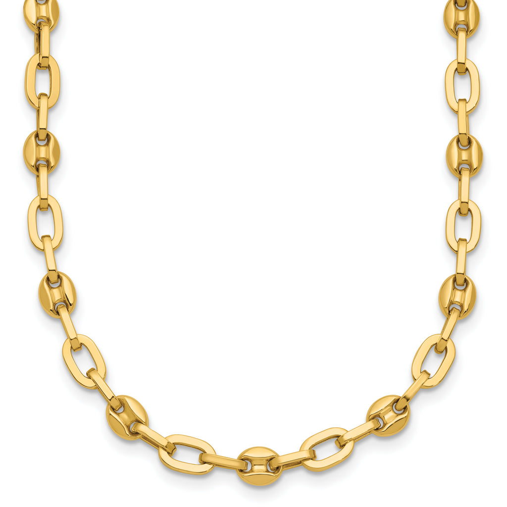 14K Yellow Gold Polished Necklace