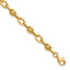 14K Yellow Gold Polished Bracelet, 7.5 in