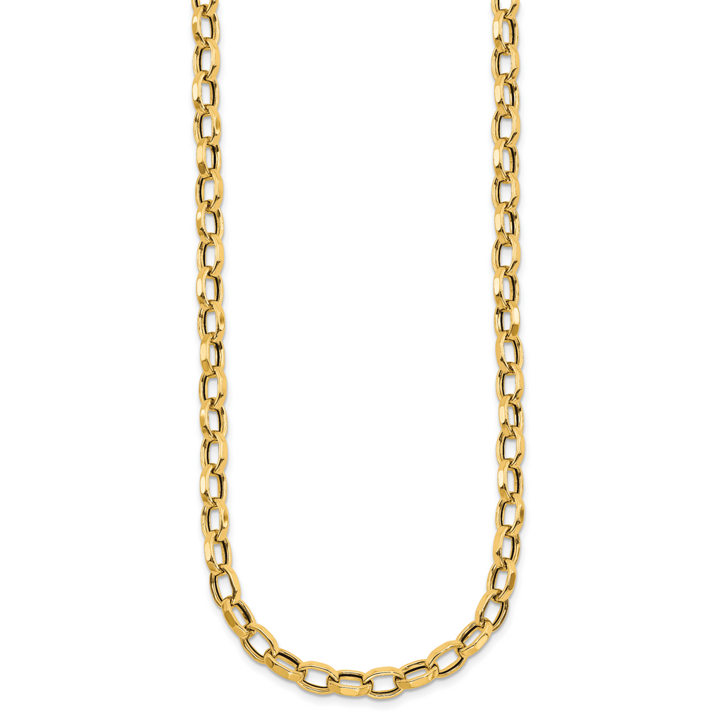 14K Yellow Gold Polished Necklace