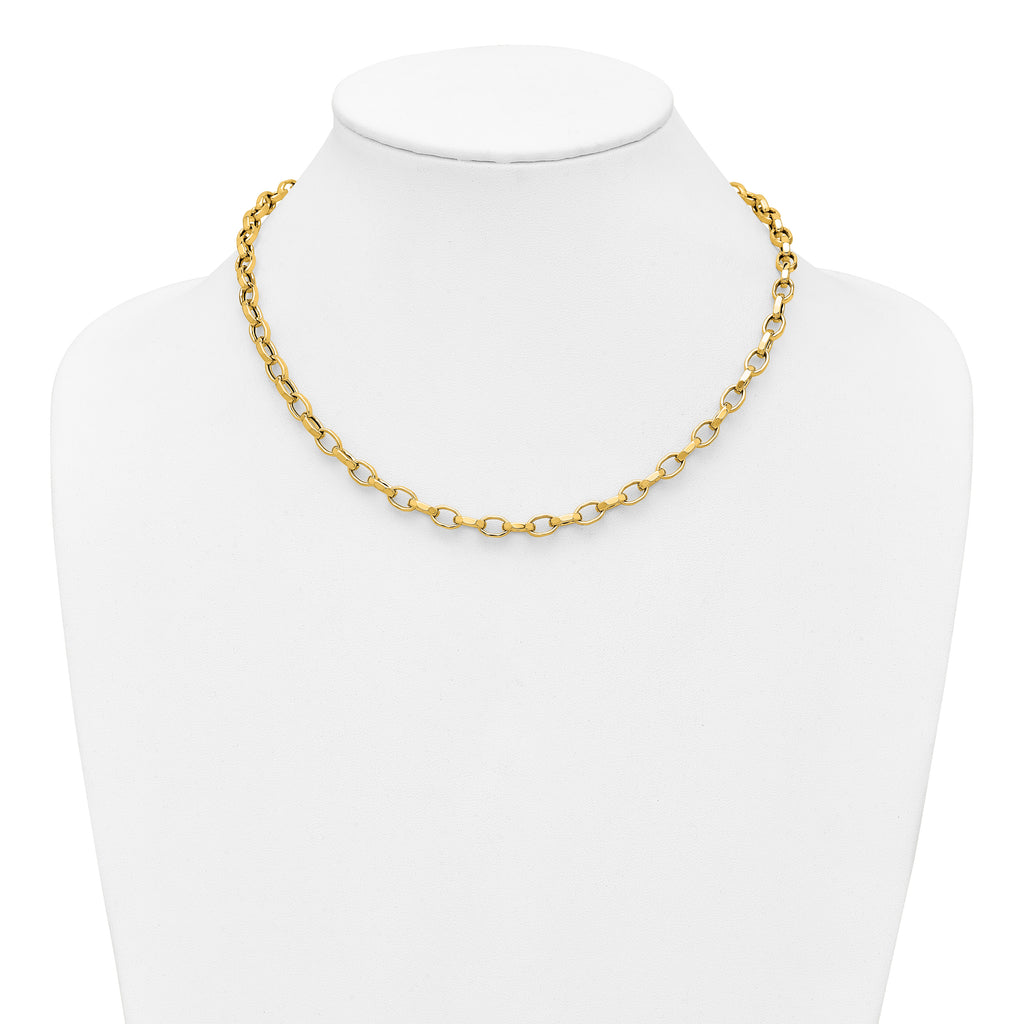 14K Yellow Gold Polished Necklace