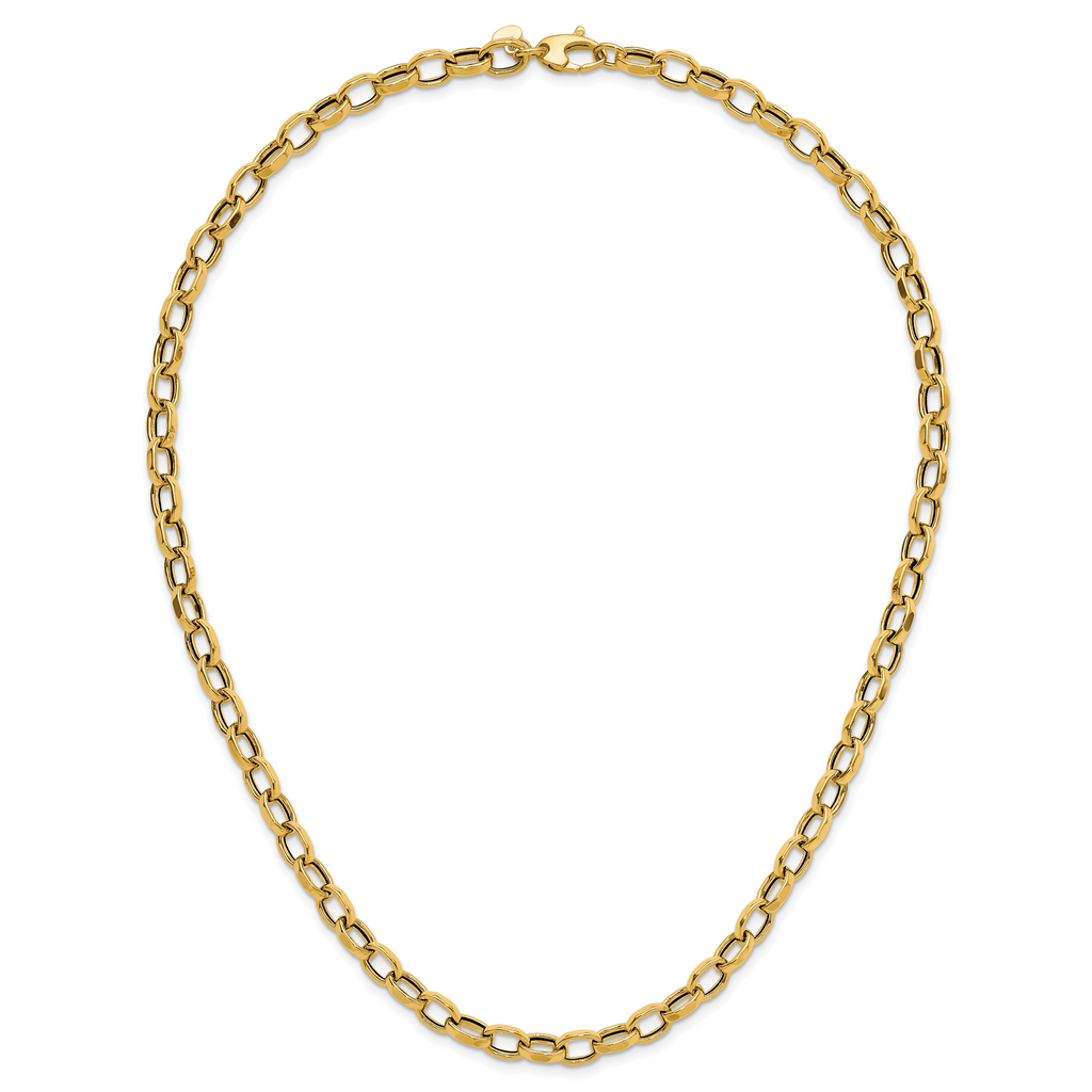 14K Yellow Gold Polished Necklace
