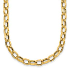14K Yellow Gold Polished Necklace
