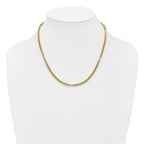 14K Two-Tone Gold Two-Tone Curb Curb Chain Necklace, 18 in