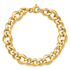 14K Yellow Gold Curb Link Bracelet