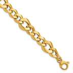 14K Yellow Gold Curb Link Bracelet