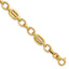 14K Yellow Gold Polished Link Bracelet, 7.5 in