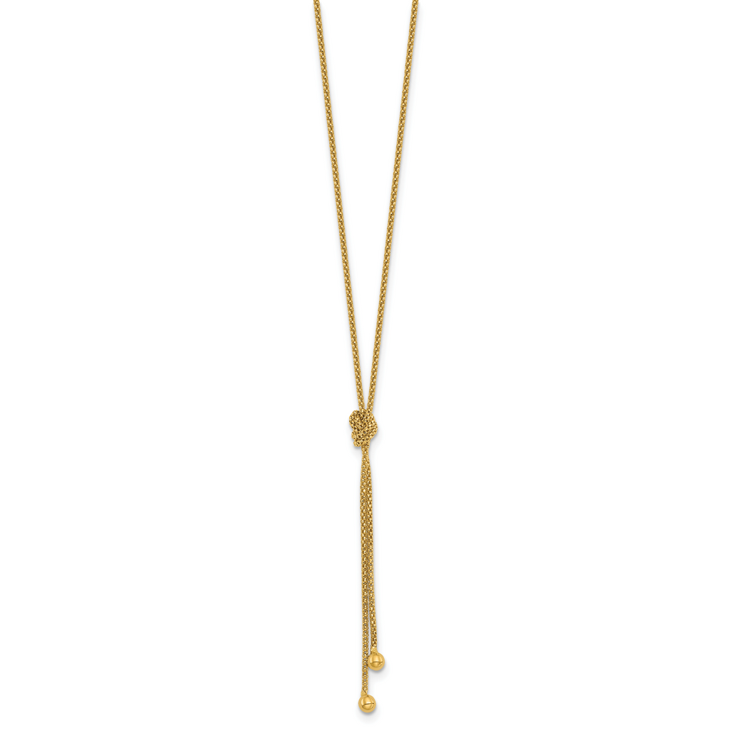14K Yellow Gold Polished Necklace