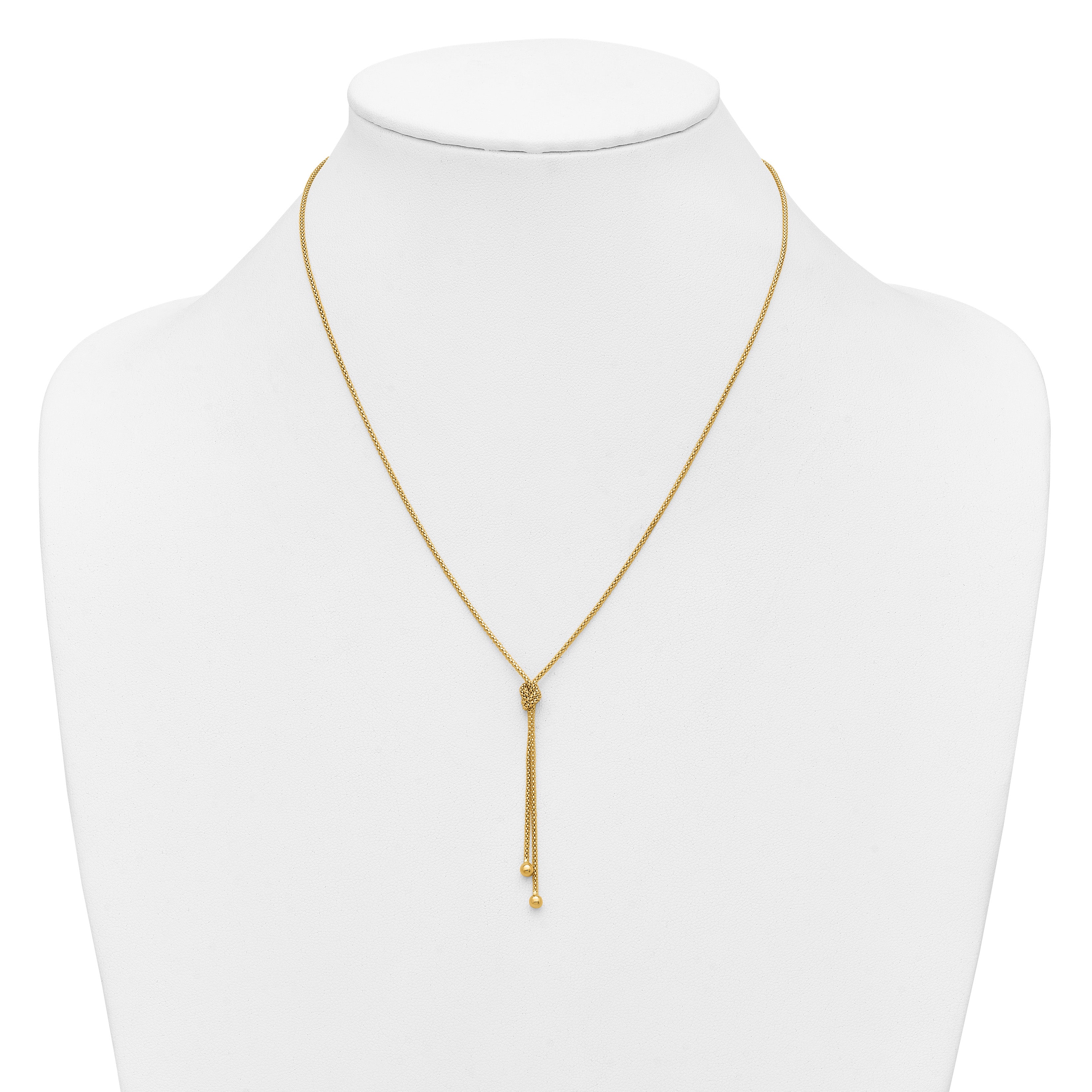 14K Yellow Gold Polished Necklace