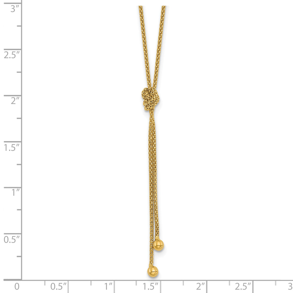 14K Yellow Gold Polished Necklace