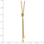 14K Yellow Gold Polished Necklace