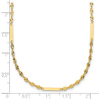 14K Yellow Gold Polished Necklace