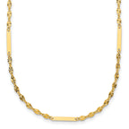 14K Yellow Gold Polished Necklace