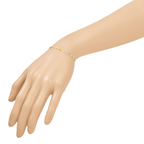 14K Yellow Gold Polished Bracelet, 7 in