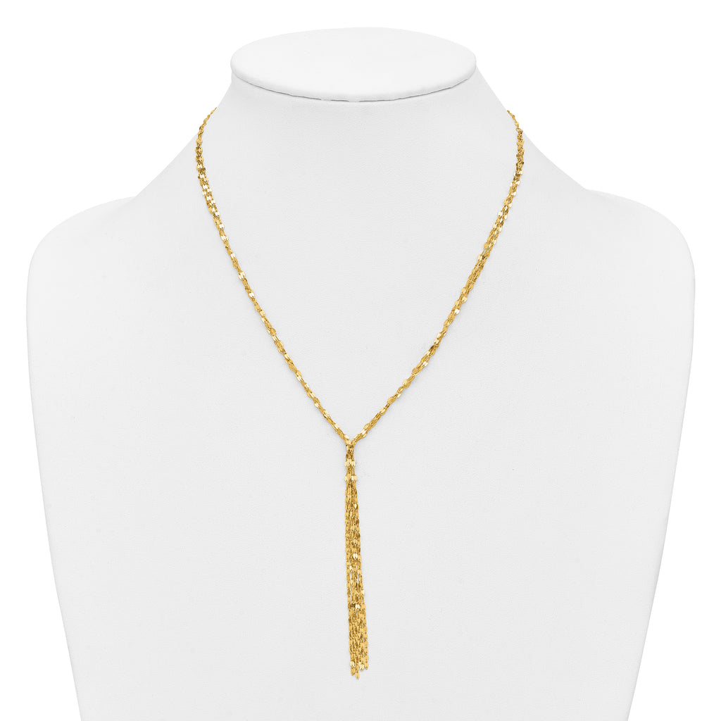 14K Yellow Gold Polished Necklace