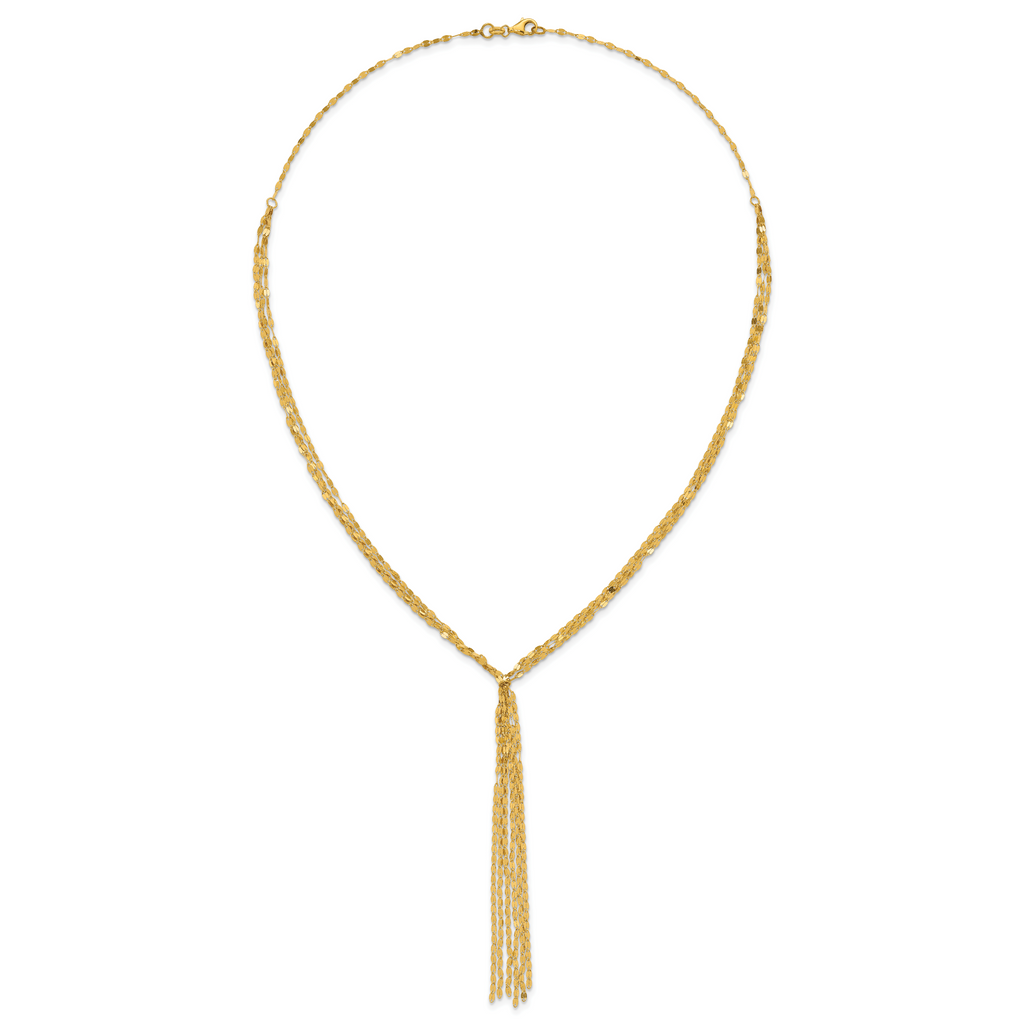 14K Yellow Gold Polished Necklace