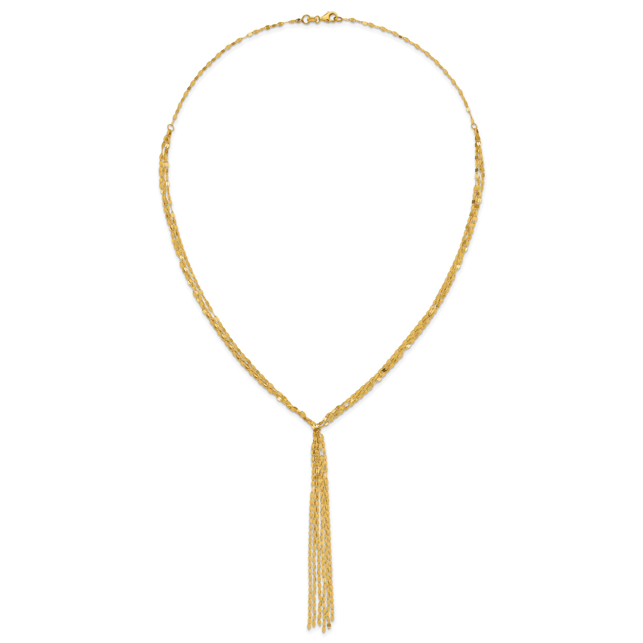 14K Yellow Gold Polished Necklace