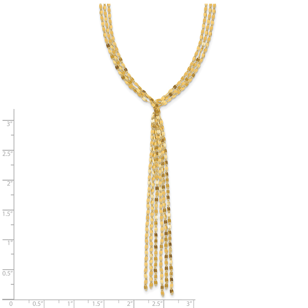 14K Yellow Gold Polished Necklace