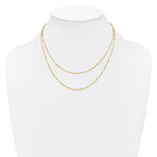 14K Yellow Gold Polished Necklace
