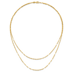 14K Yellow Gold Polished Necklace