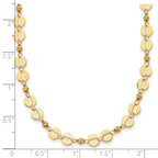 14K Yellow Gold Polished Necklace
