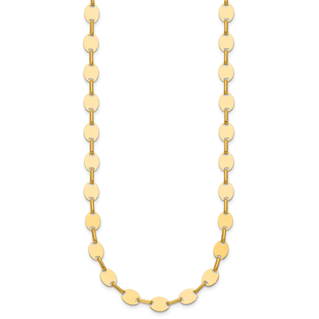 14K Yellow Gold Polished Necklace