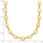 14K Yellow Gold Polished Necklace