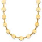 14K Yellow Gold Polished Necklace