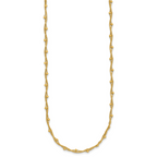 14K Yellow Gold Twisted Necklace