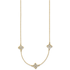 14K Yellow Gold Cable Chain Necklace, 18 in