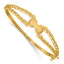 14K Yellow Gold Polished Bangle Bracelet