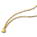 14K Yellow Gold Polished Pendant Necklace