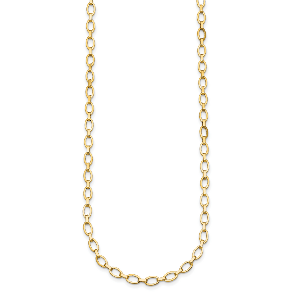 14K Yellow Gold Polished Necklace