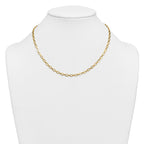 14K Yellow Gold Polished Necklace