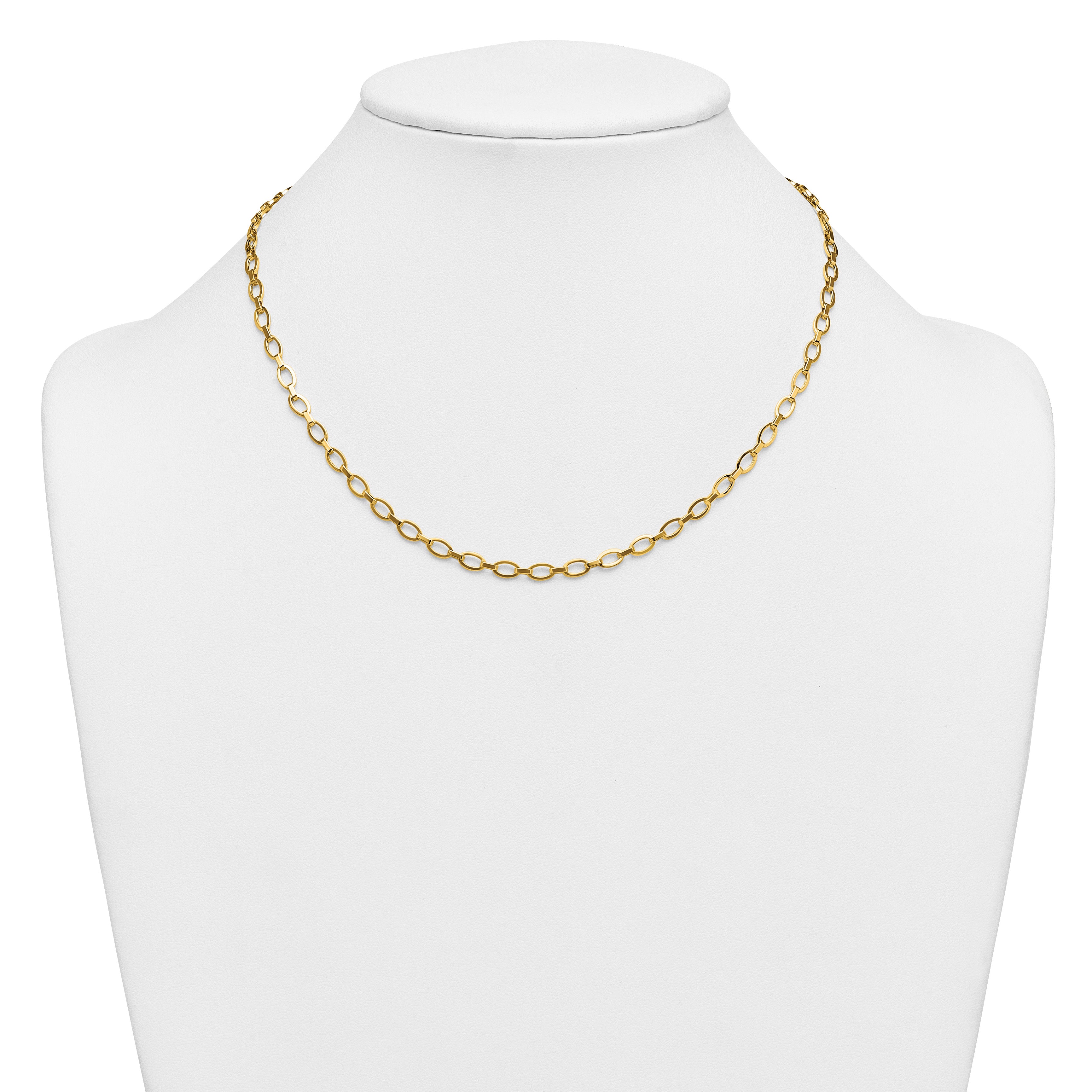 14K Yellow Gold Polished Necklace