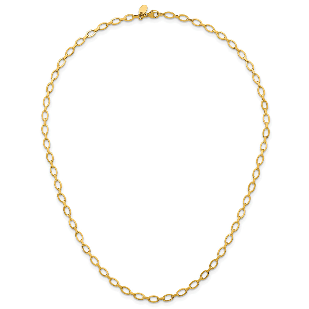 14K Yellow Gold Polished Necklace