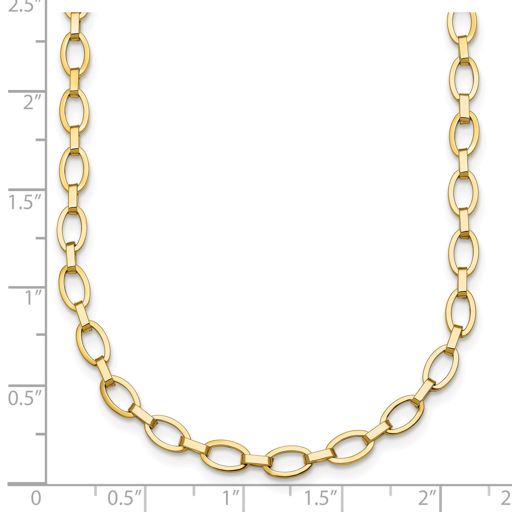 14K Yellow Gold Polished Necklace