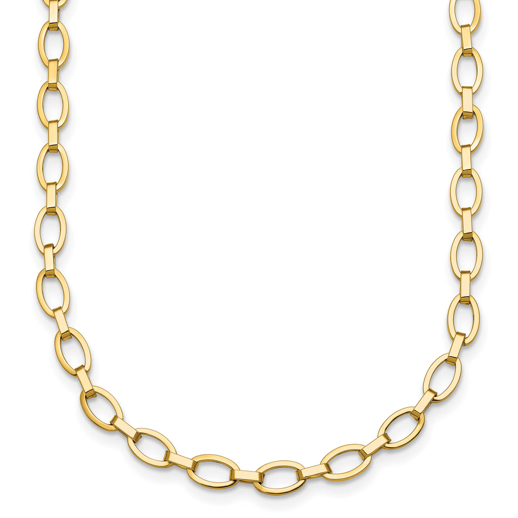 14K Yellow Gold Polished Necklace